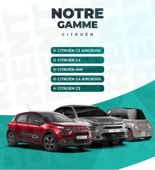 notre gamme citroen